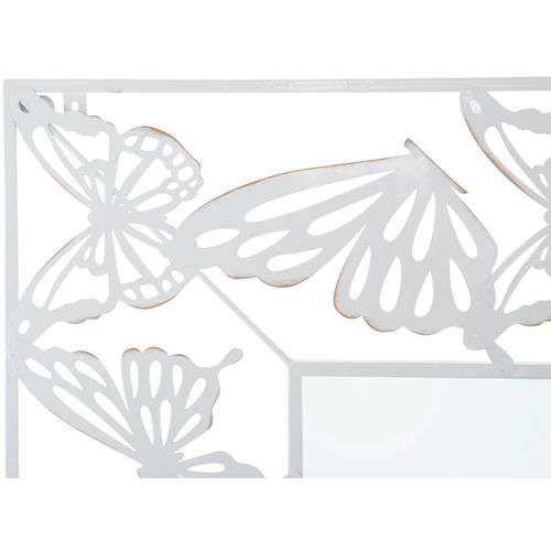 Mauro Ferretti Zidno ogledalo bijeli leptir cm 85x1x115 slika 2