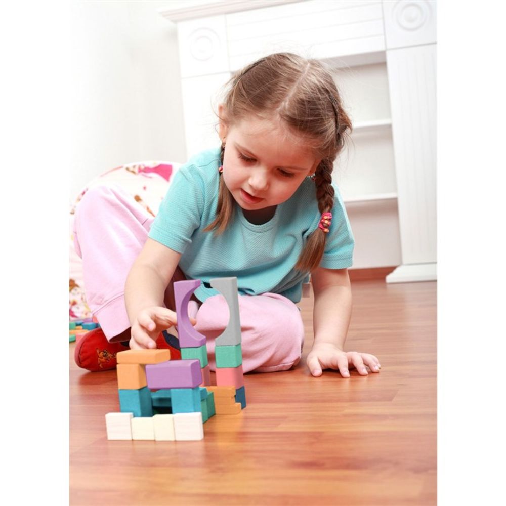 Zopa Drvene kocke u kantici 100kom slika 8