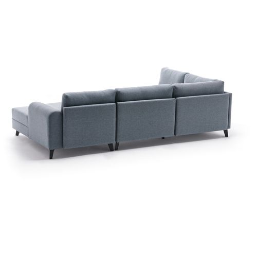 Atelier Del Sofa Kutna garnitura na razvlačenje, Plava, Belen - Blue slika 10