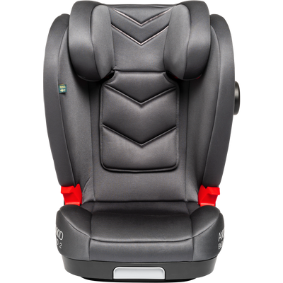 Axkid Bigkid 2 je dečije sedište sa visokim naslonom. Dizajnirano je da omogući starijoj deci da budu bezbedna u automobilu iako su okrenuta napred, odnosno u smeru kretanja vozila. Naslon sedišta, gde se oslanjanju leđa omogućava deci do 150 cm da sede bezbedno i udobno. Brzo se pričvršćuje ISOFIX sistemom. Radi bolje zaštite od bočnog udara poboljšana je pozicija zaštite (ASIP) i poseduje 4 različita položaja za optimalnu udobnost.