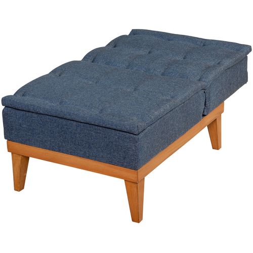Fuoco-TKM06-1048 Dark Blue Sofa-Bed Set slika 12