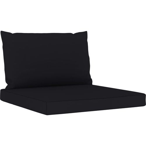 6-dijelna vrtna garnitura od impregnirane borovine crni jastuci slika 7