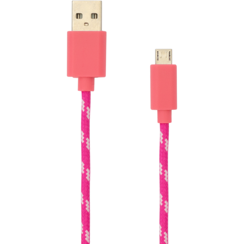 KABEL SBOX USB->MICRO USB 1M Pink slika 9