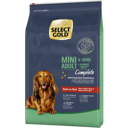 Select Gold DOG Complete Mini Adult govedina 10 kg slika 1