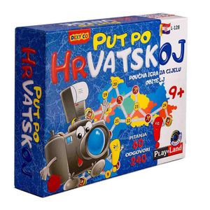 DRUŠTVENA EDUKATIVNA IGRA PLAYLAND PUT PO HRVATSKOJ L-128 HR