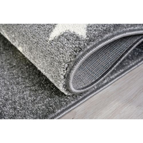 Dječji tepih STARLINE - sivi/bijeli - 120*170 cm slika 3