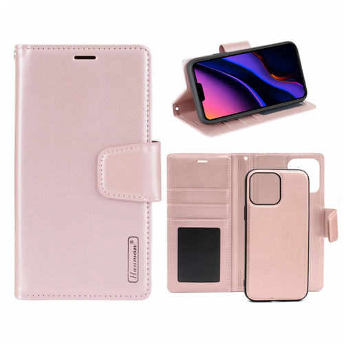 Maska Hanman Canvas ORG 2u1 za iPhone 13 Pro 6.1 roze slika 1