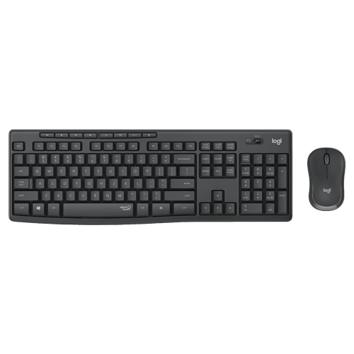 Tastatura i miš Logitech MK295 US Silent Wireless USB crna slika 1