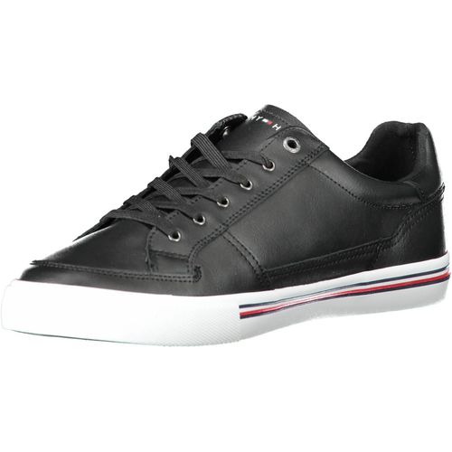 TOMMY HILFIGER BLACK MEN'S SPORTS SHOES slika 3