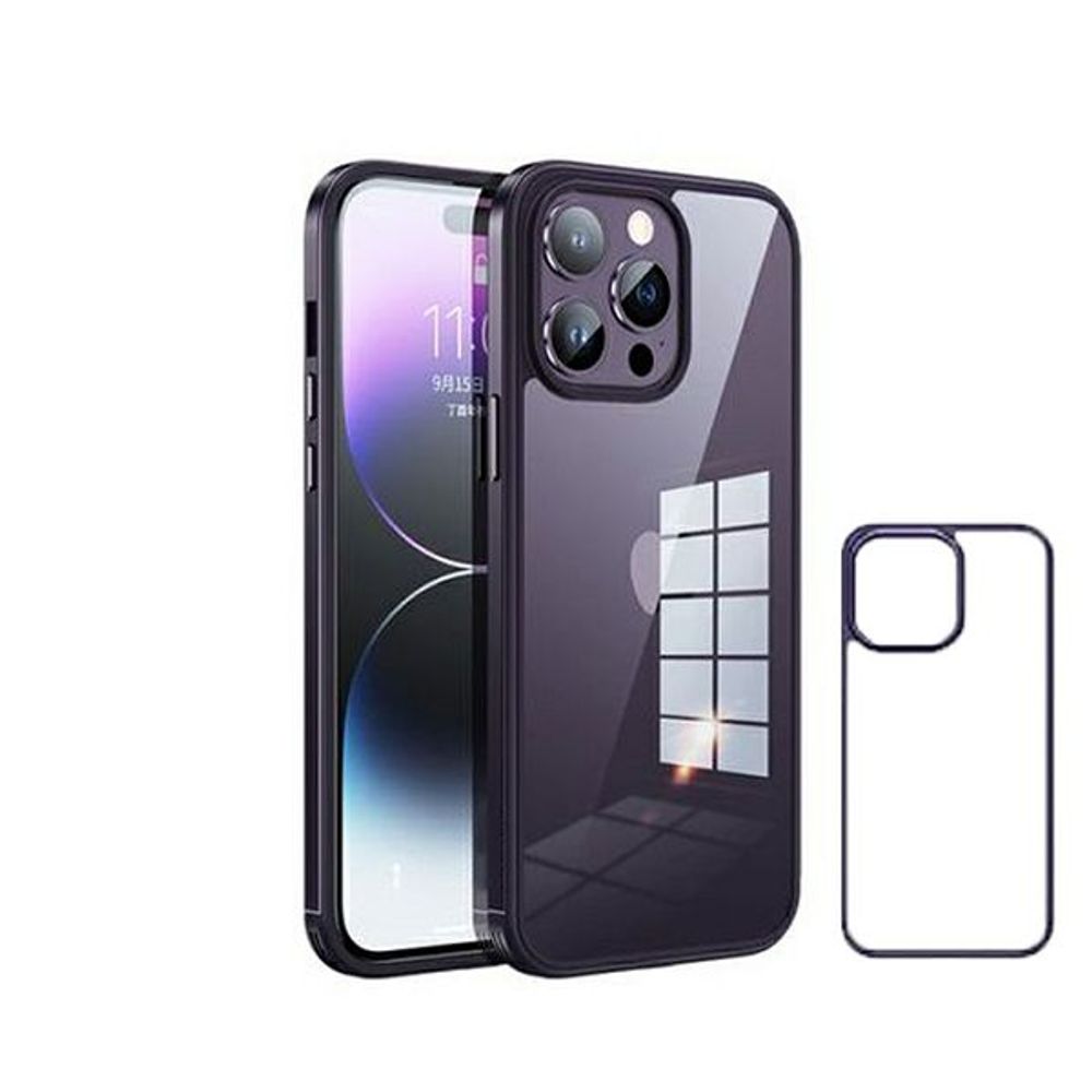 MM TPU IPHONE 14 PRO MAX 6.7 Metalic Purple slika 1