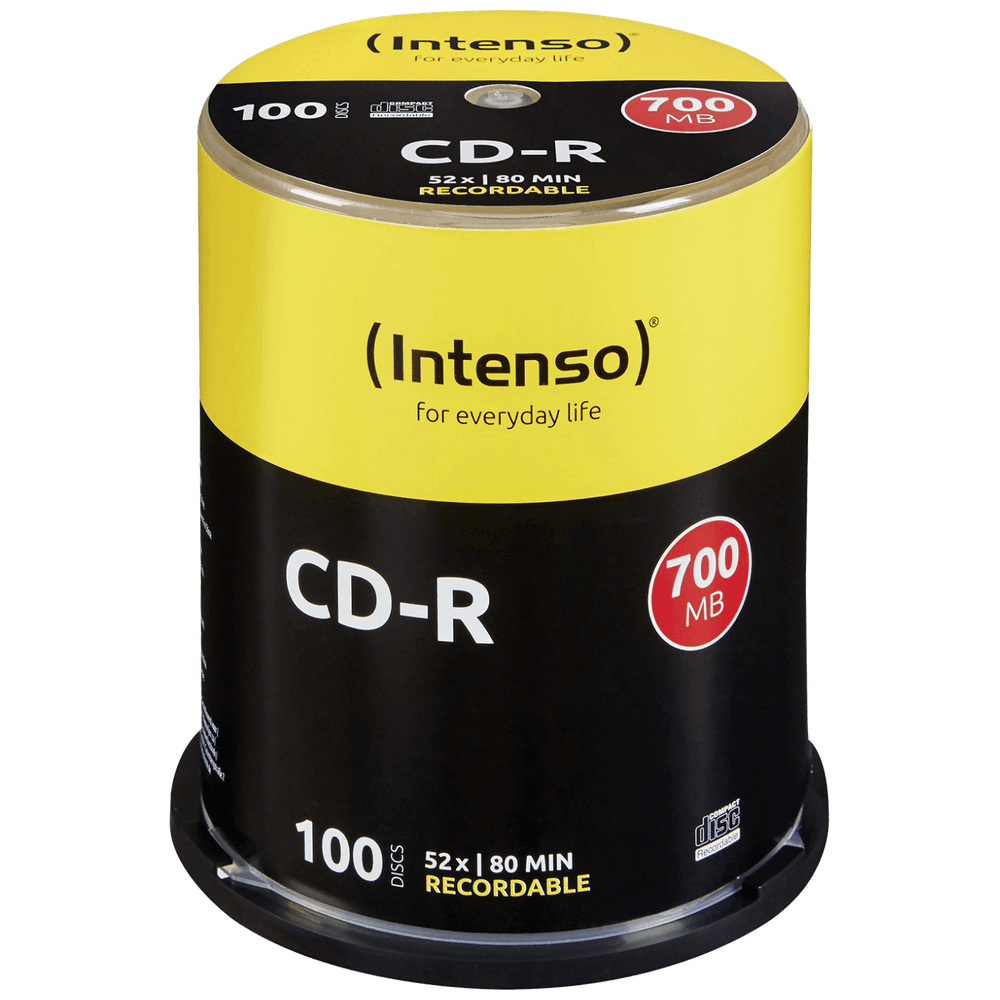 (Intenso) CD-R 700MB (80 min.) pak. 100 komada Cake Box - CD-R700MB/100Cake slika 1