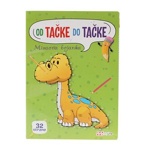 Vrabac Bojanka Ponto od tačke do tačke, Dinosaurus