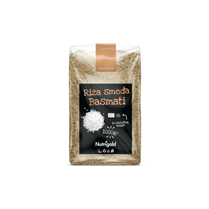 Nutrigold  Riža smeđa basmati - Organska 1000g XL