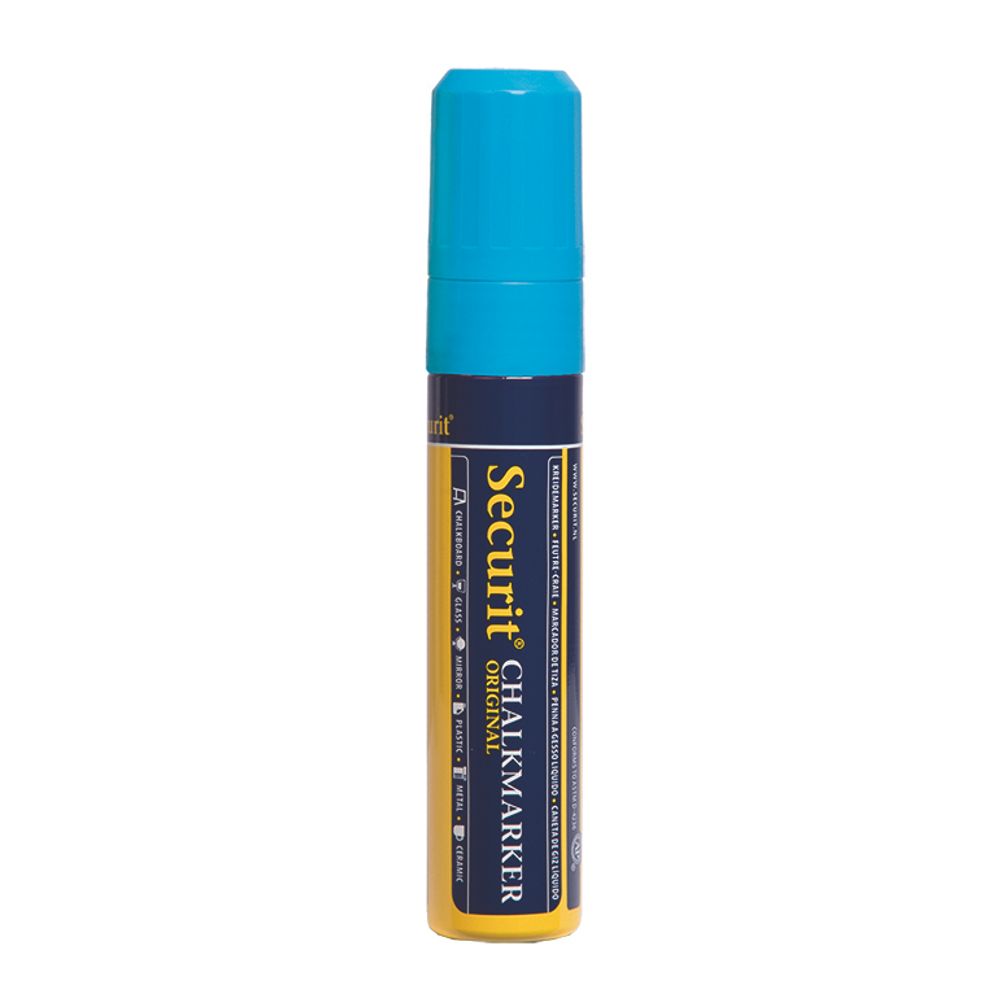 Securit kreda marker, 7-15 mm, plavi slika 1
