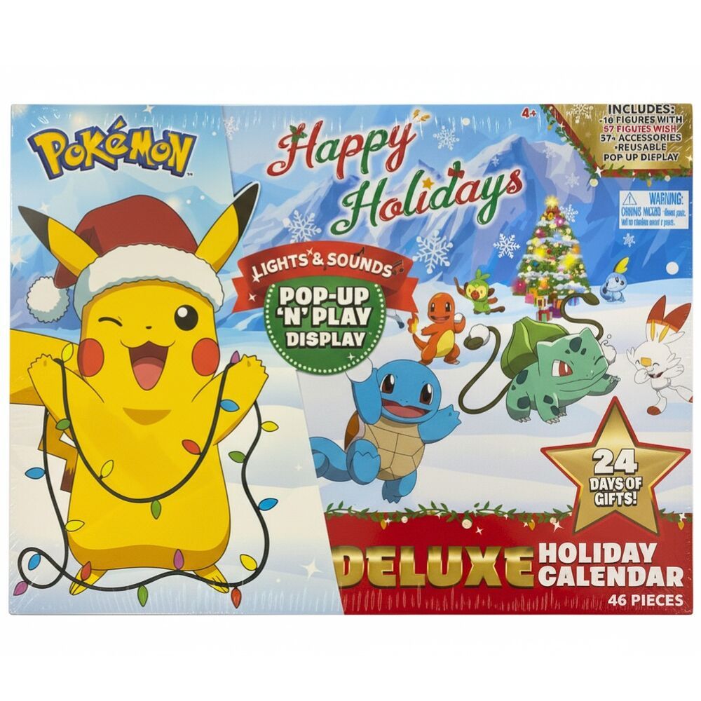 Pokémon Adventski Kalendar Deluxe s Svjetlom i Zvukom slika 3
