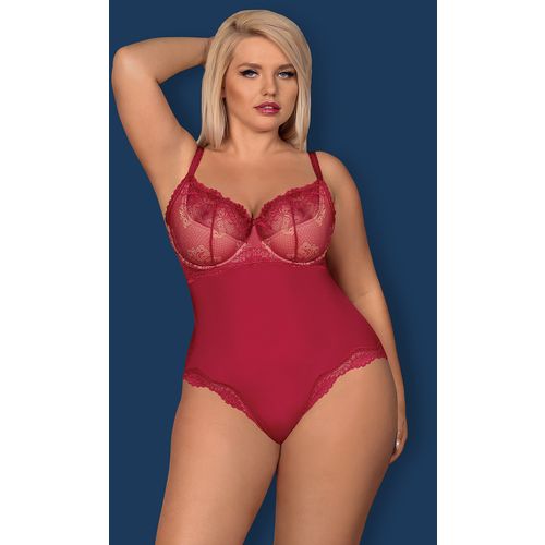 Obsessive teddybody Rosalyne, crvena  slika 8