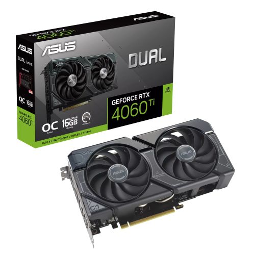 SVGA ASUS nVidia GeForce RTX 4060 Ti 16GB 128bit DUAL-RTX4060TI-O16G slika 1