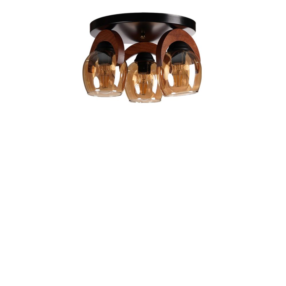 Opviq Luster 037, med, orah, crna slika 2