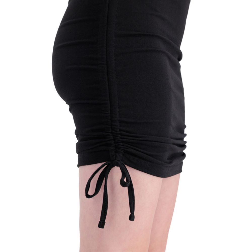 Alpha Industries Haljina Ruched Dress, Crna slika 3