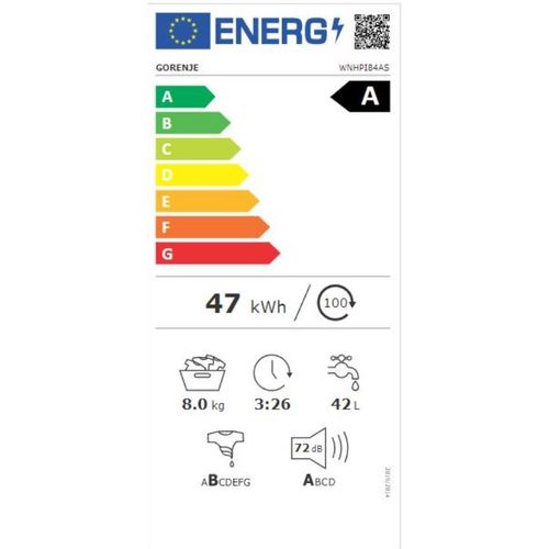 Gorenje Mašina za pranje rublja - WNHPI84AS slika 12