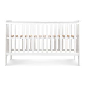 KLUPS dječji krevetić IWO bijeli s ogradom 140x70