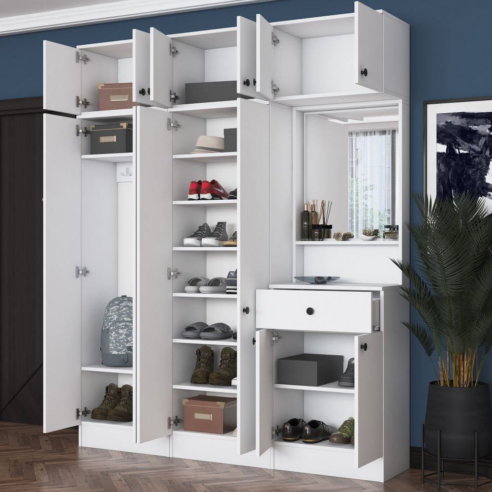 Hall Stand EA142 - Bijela slika 4