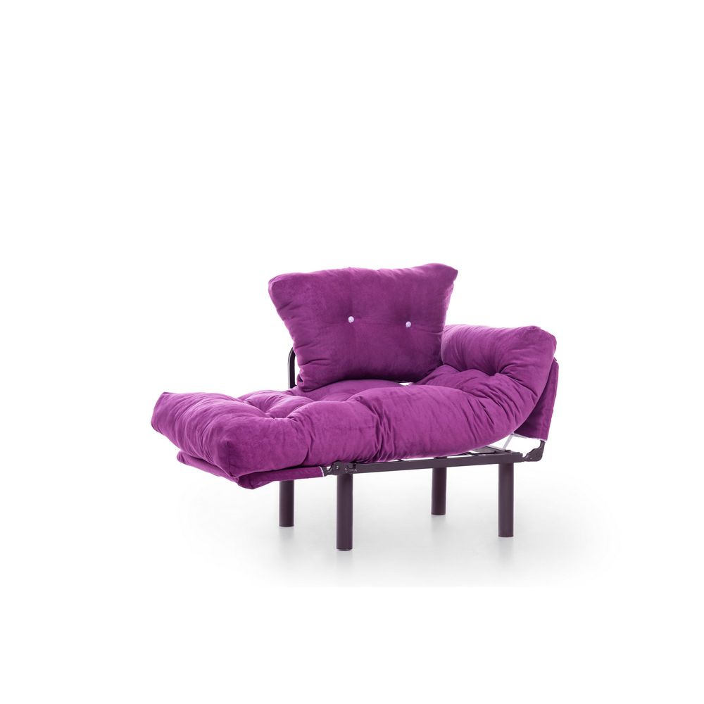 Nitta Single - Ljubičasti Wing Chair slika 9