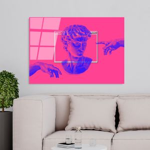 UV-766 Dekorativna Slika na Kaljenom Staklu, 70 x 100 cm, Višebojna
