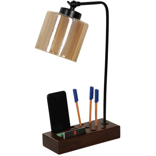 Zen bal camlı masa lambası Brown Table Lamp slika 2
