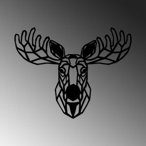 Wallity Metalna zidna dekoracija, Moose - 458