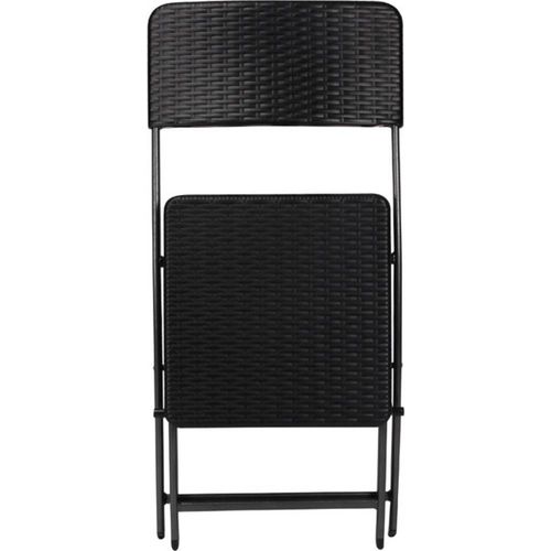 Perel folding chair rattan kamp stolica crna FP165R Opterećenje (težina) (maks.) 300 kg slika 4