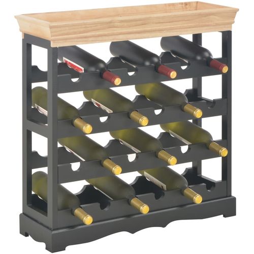 Ormarić za vino crni 70 x 22,5 x 70,5 cm MDF slika 2