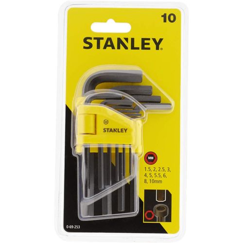 Stanley Ključevi Imbus 1.0 -10mm - Set 10kom 0-69-253 slika 2
