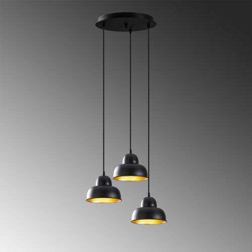 Berceste - 180BLACK-S2 Black Chandelier slika 4