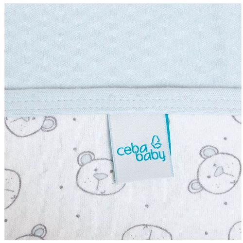 Ceba Baby pokrivač dječji(90x100) Blue + Teddy Bear slika 2