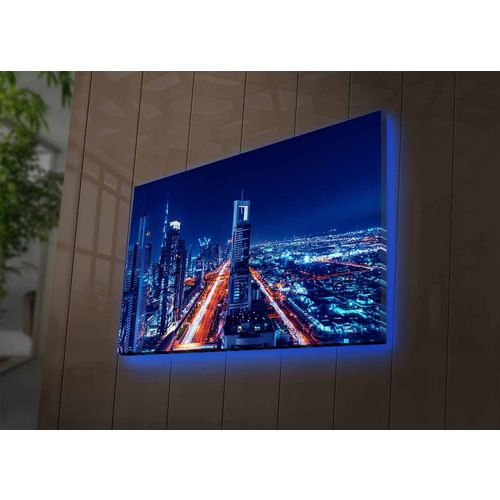 4570DHDACT-019 Multicolor Decorative Led Lighted Canvas Painting slika 3