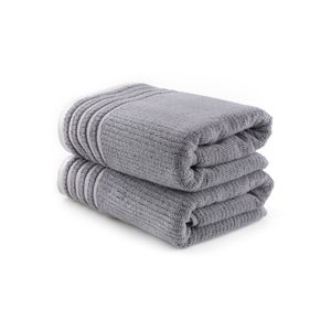 Colourful Cotton Set ručnika za kupanje (2 komada) Mayra - Dark Grey