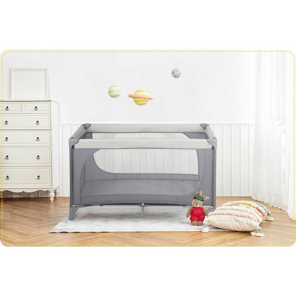 Putni krevetić 125 x 65 x 78 cm rk-240 svijetlo siva slika 8