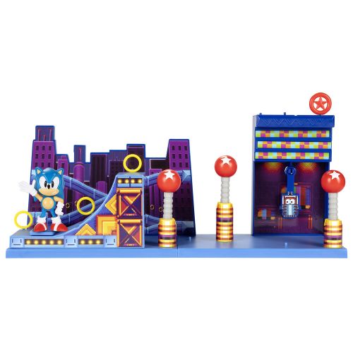 Sonic The Hedgehog Studiopolis Zone playset 6cm slika 2