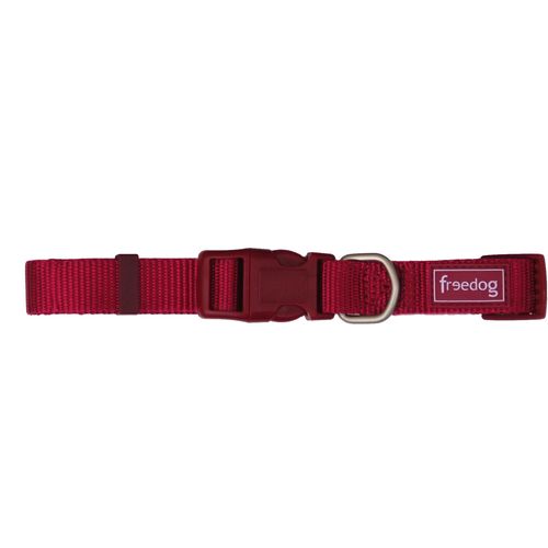 Freedog Ogrlica Nylon, bordo, 10mm slika 1