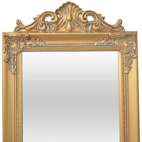 Samostojeće Ogledalo Barokni Stil 160x40 cm boja zlata slika 43