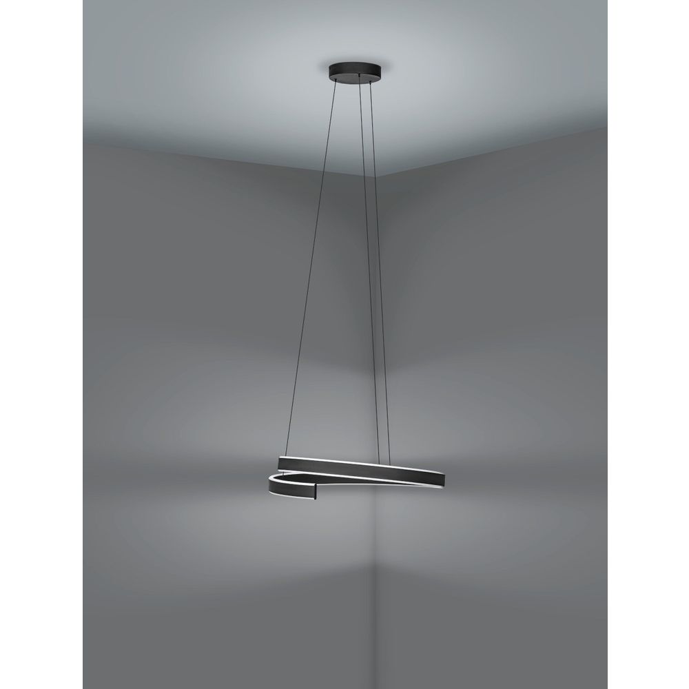 Eglo visilica/1, LED, 42,5W, dimabilna bijela, crna/bijela "Andabaia-Z" slika 4