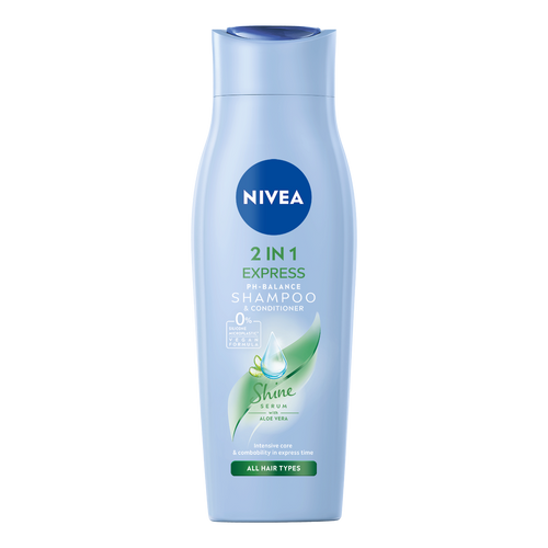 NIVEA 2u1 Care Express šampon i balsam za kosu 250ml slika 1