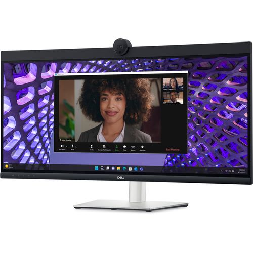 DELL 34 inch P3424WEB WQHD Video konferencijski zakrivljeni IPS monitor slika 1