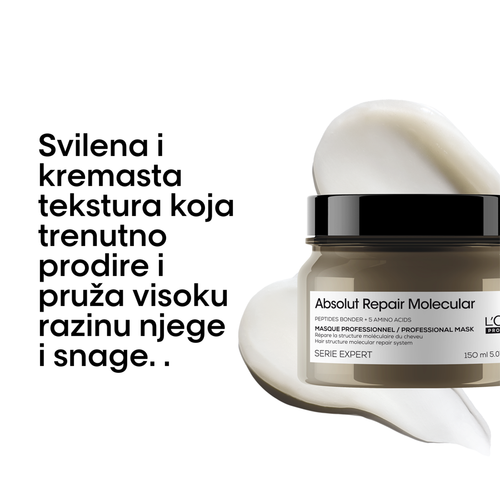 L'Oréal Professionnel Paris Serie Expert Absolut Repair Molecular profesionalna maska 250ml slika 2