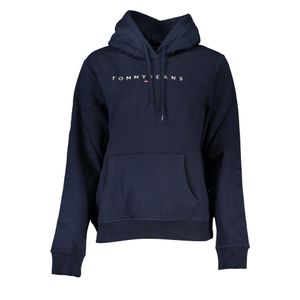 TOMMY HILFIGER WOMEN'S BLUE ZIPLESS SWEATSHIRT