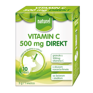 Naturel vitamin c 500 mg direkt 30 g (10 x 3 g)