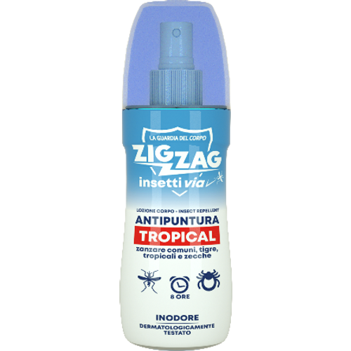 ZIG ZAG losion protiv komaraca Tropical bez mirisa 100ml slika 1