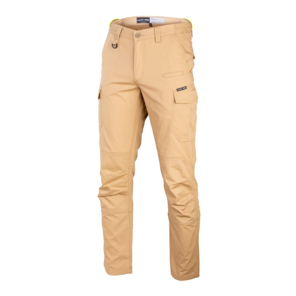 HLAČE BEŽ "L" SLIM FIT, LAHTI  L4052103 slika 1