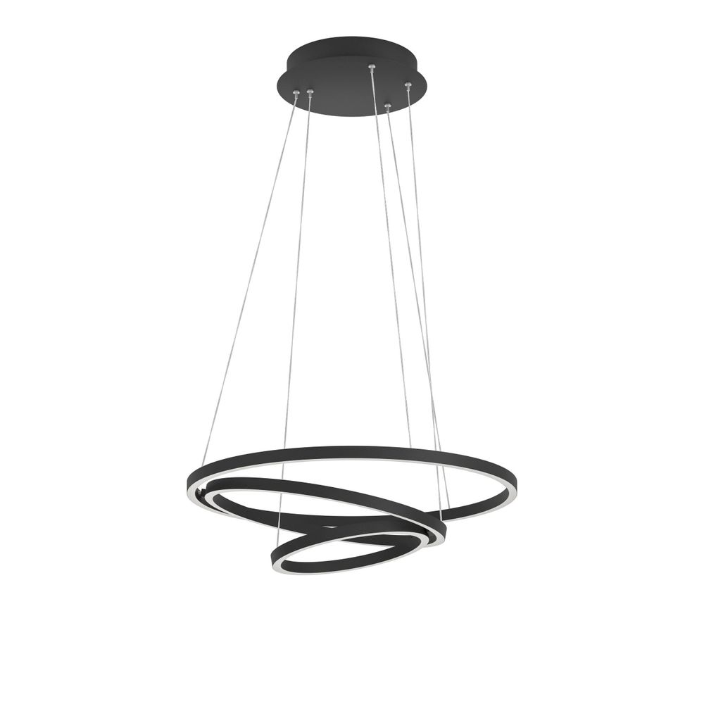 Eglo visilica/1, LED, 43,2W, dimabilna bijela, crna "Lobinero-Z" slika 1